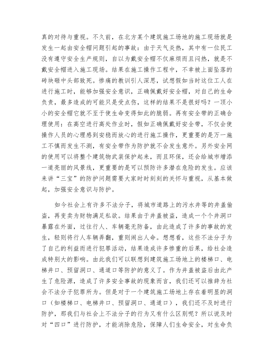 浅谈“三宝”、“四口”防护_第2页