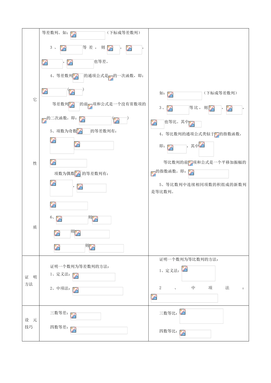 海南省洋浦中学2010届高中数学高考复习强化双基学案《等差数列与等比数列的综合问题》（教师版）[会员独享]_第2页