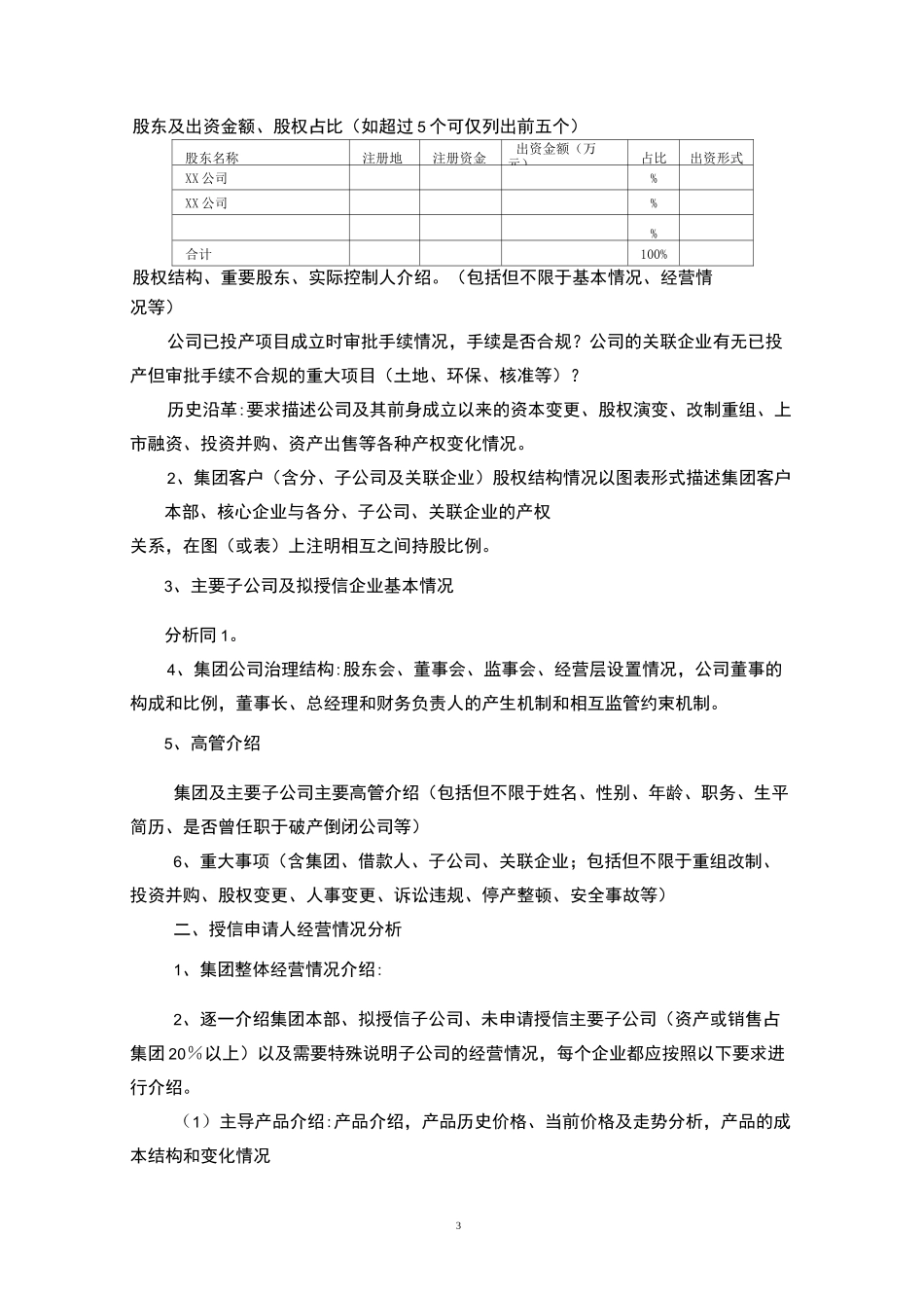 集团公司授信报告.详解_第3页