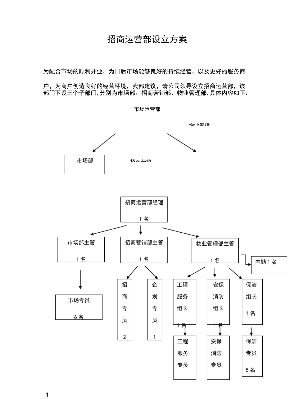 招商运营部设立方案_第1页