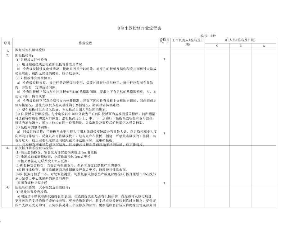 电除尘器检修作业指导书_第3页