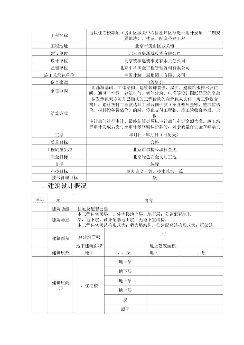 分部分项工程检验批划分方案_第2页