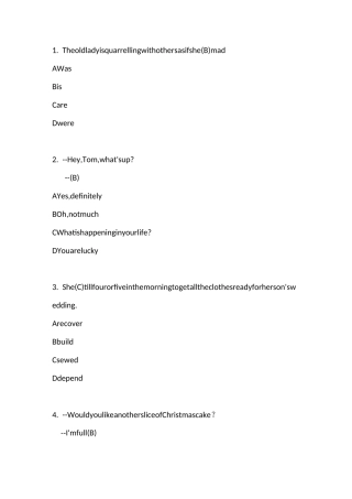 传媒《大学英语(预备二)》课程考试作业考核试题