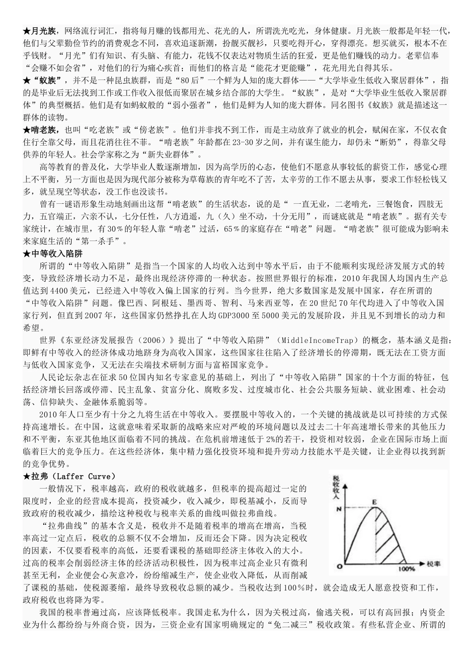 高中政治 网络时政热词精选素材 新人教版_第2页