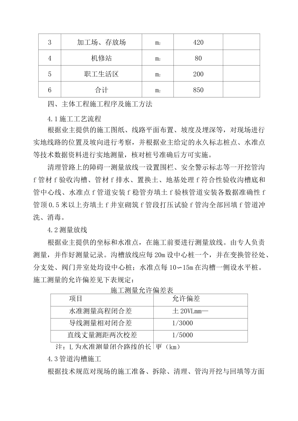 农村饮水安全工程管道安装施工组织设计_第3页