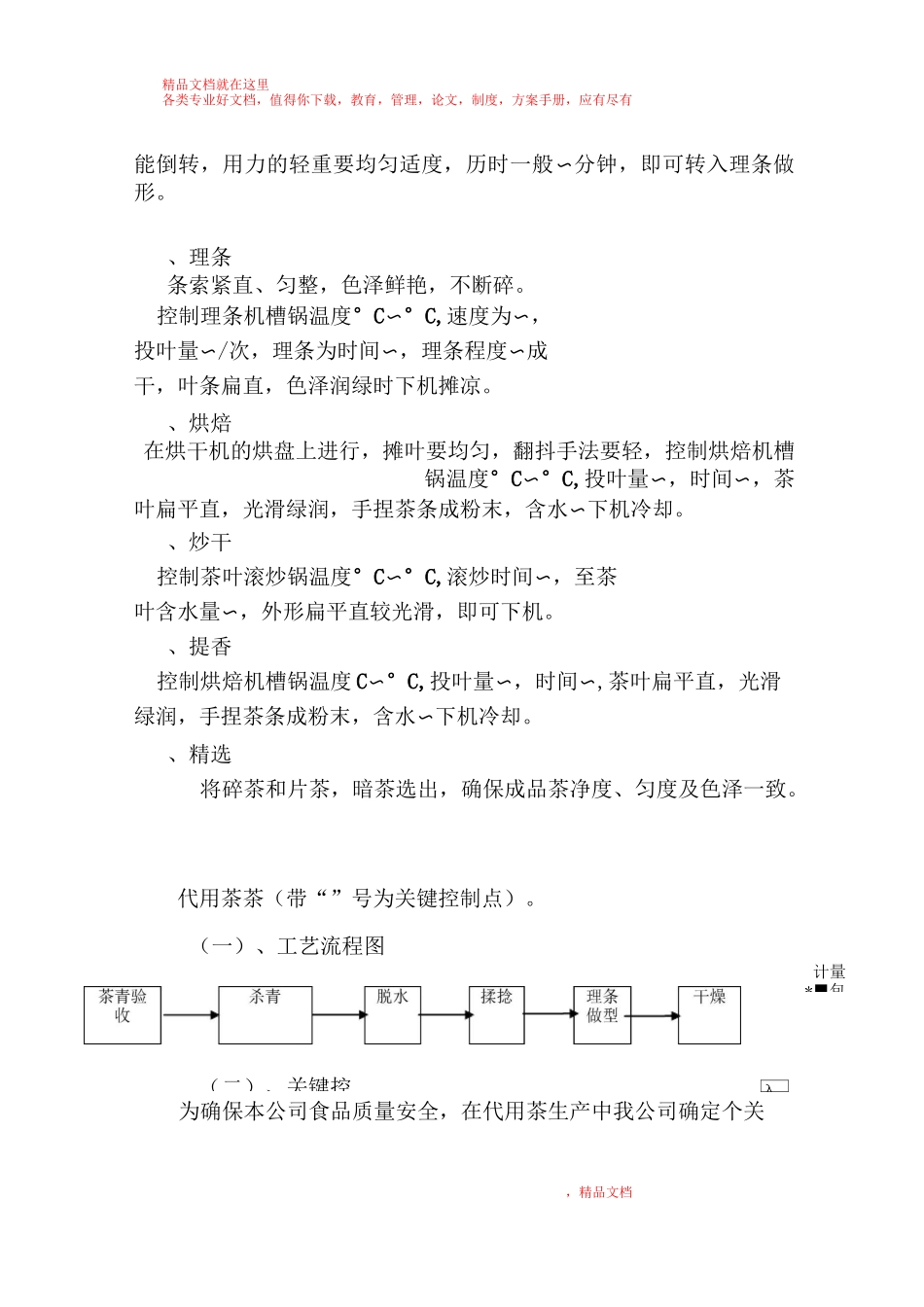 代用茶专业作业指导书_第2页