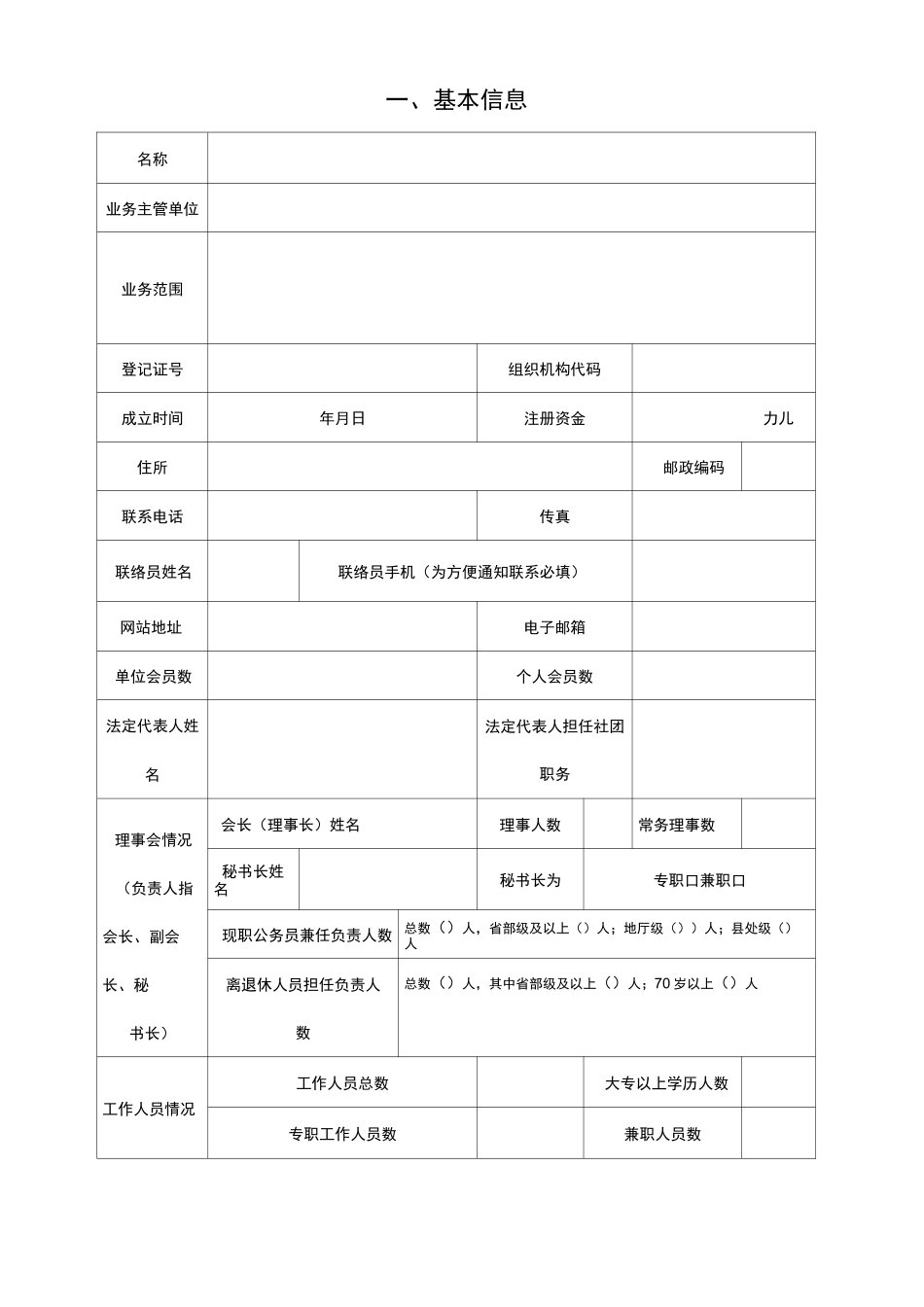 社会团体年度工作报告书._第3页
