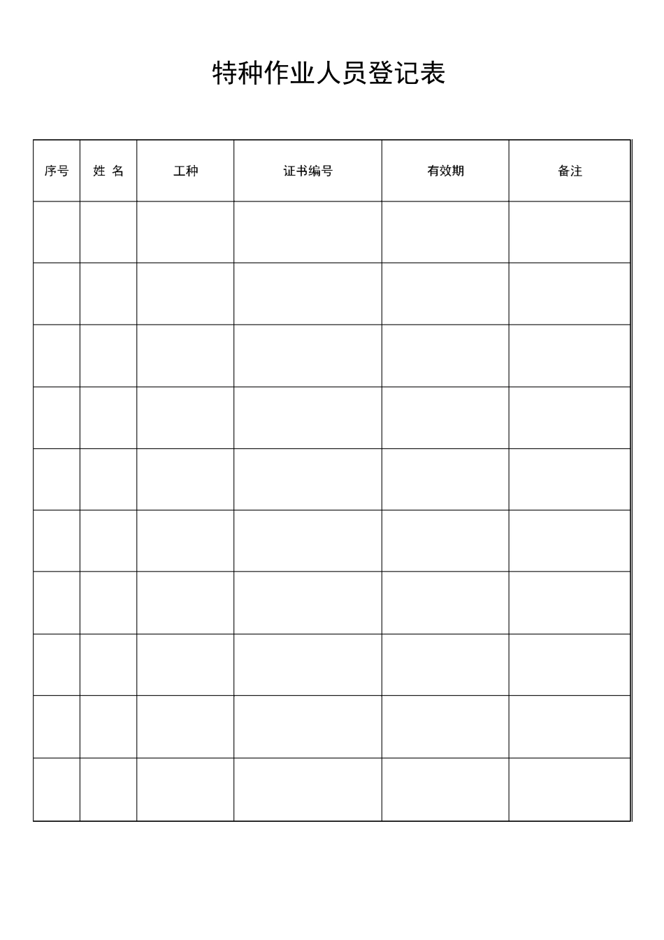 特种作业人员档案_第3页