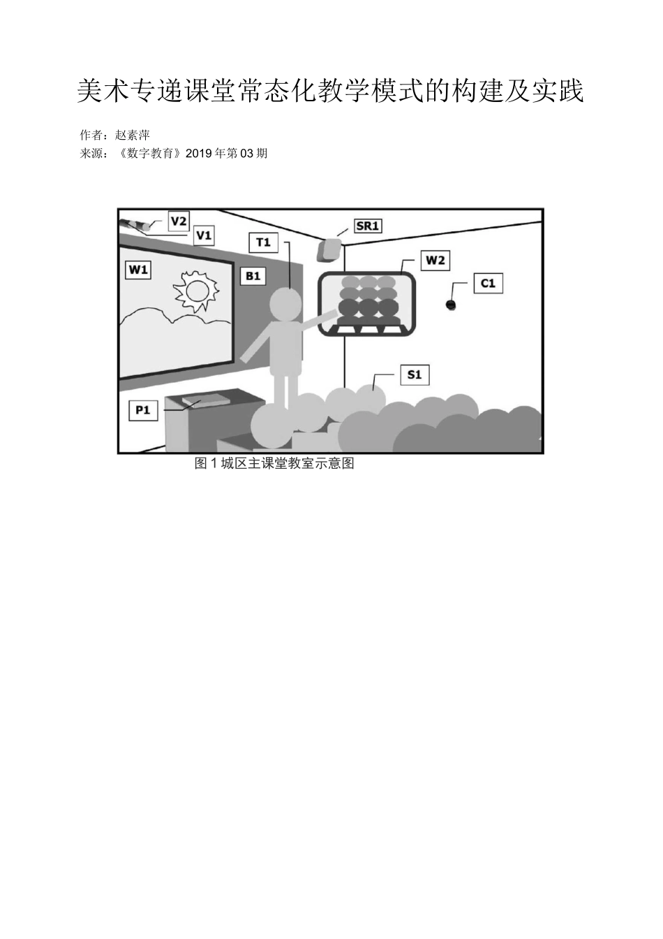 美术专递课堂常态化教学模式的构建及实践_第1页