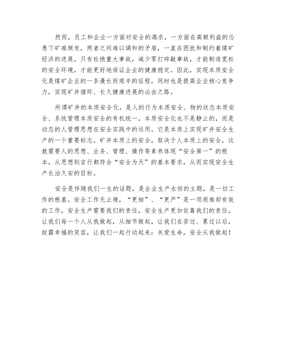 浅谈煤矿安全本质_第2页