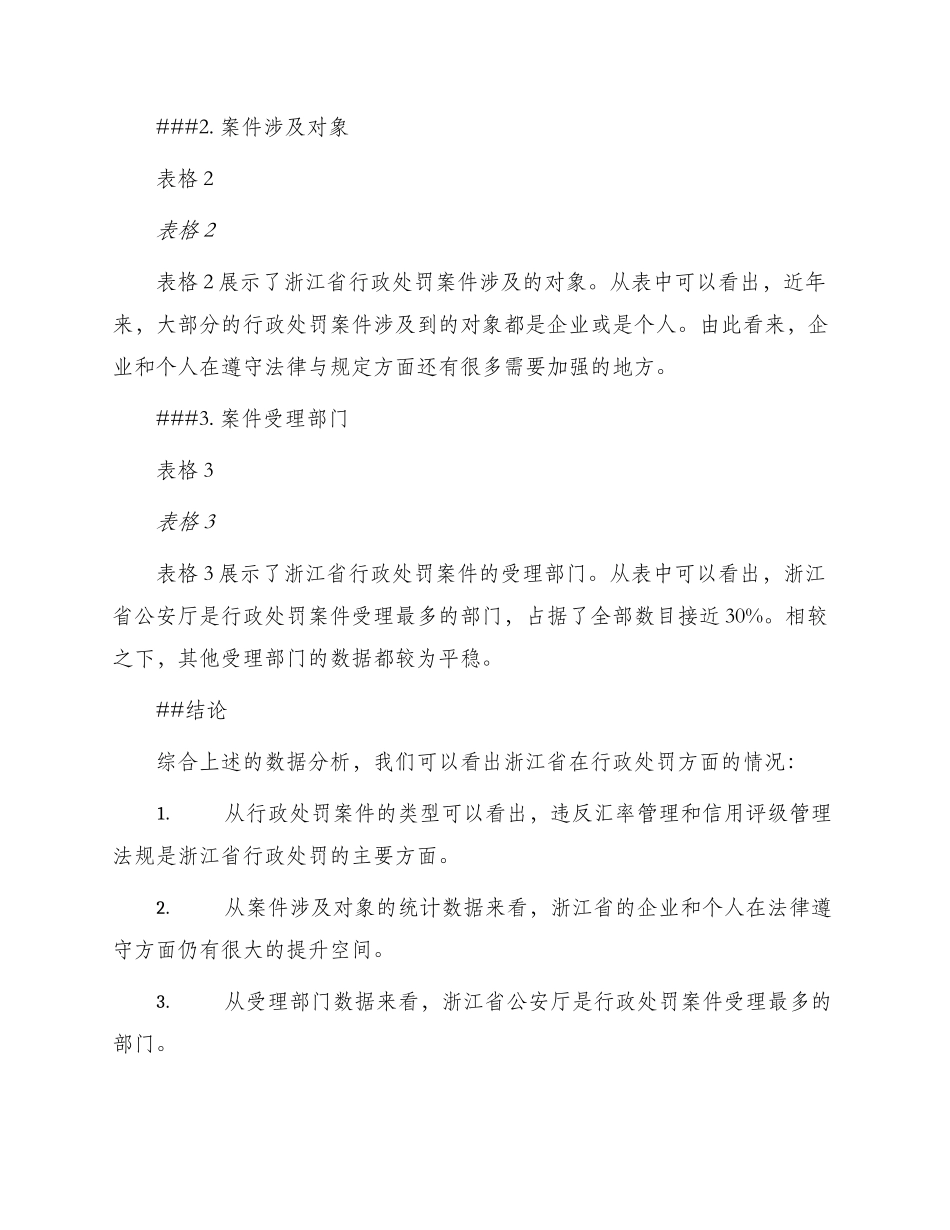浙江行政处罚案件统计报表_第2页
