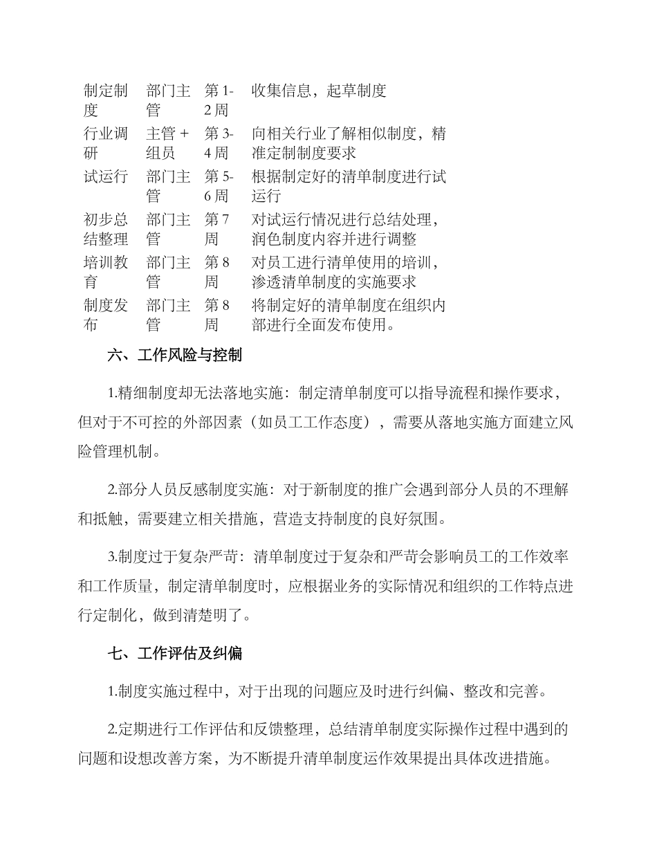 清单制度工作方案_第3页