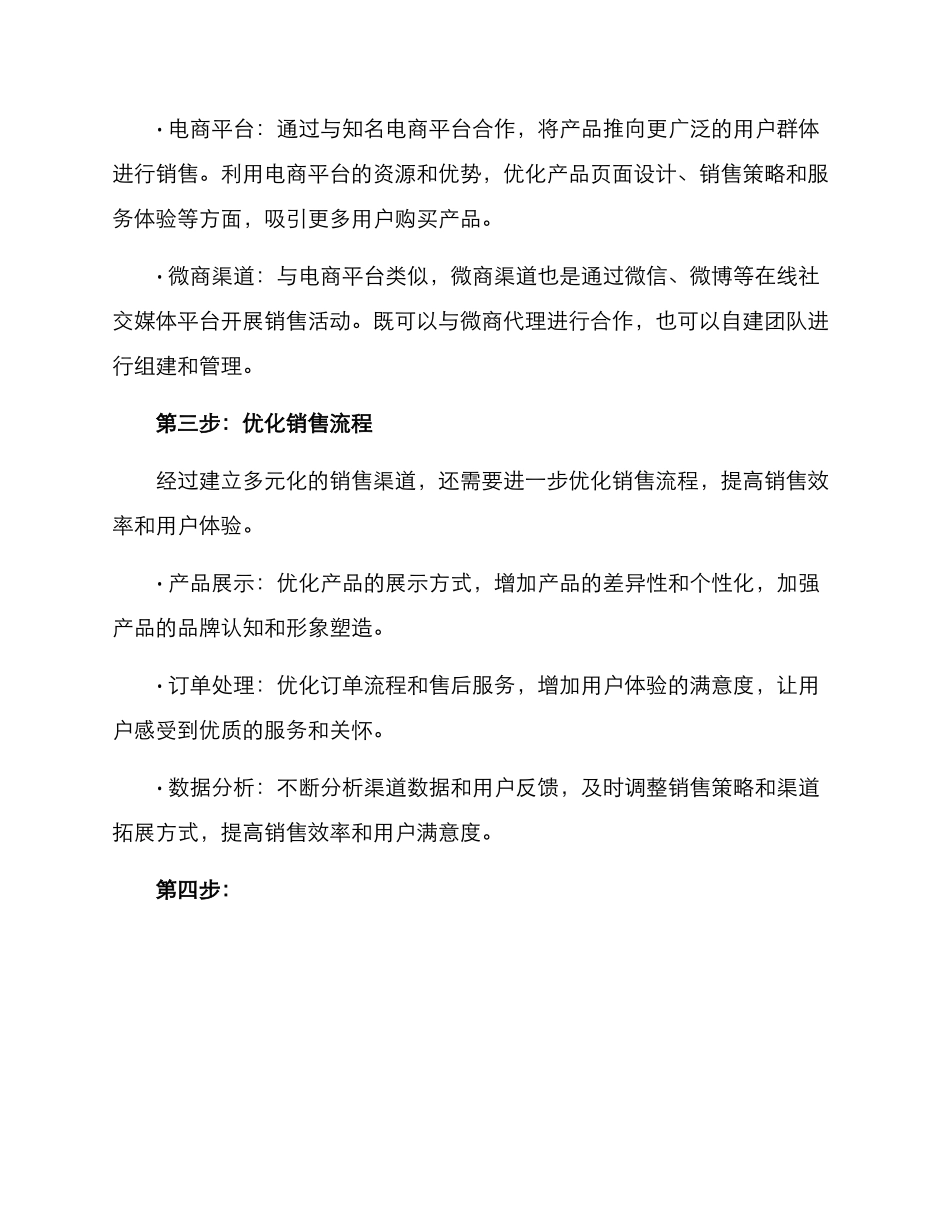 渠道建设方案_第3页