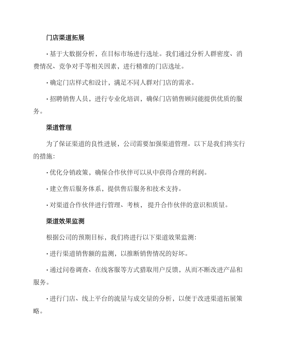 渠道开发方案报告_第2页