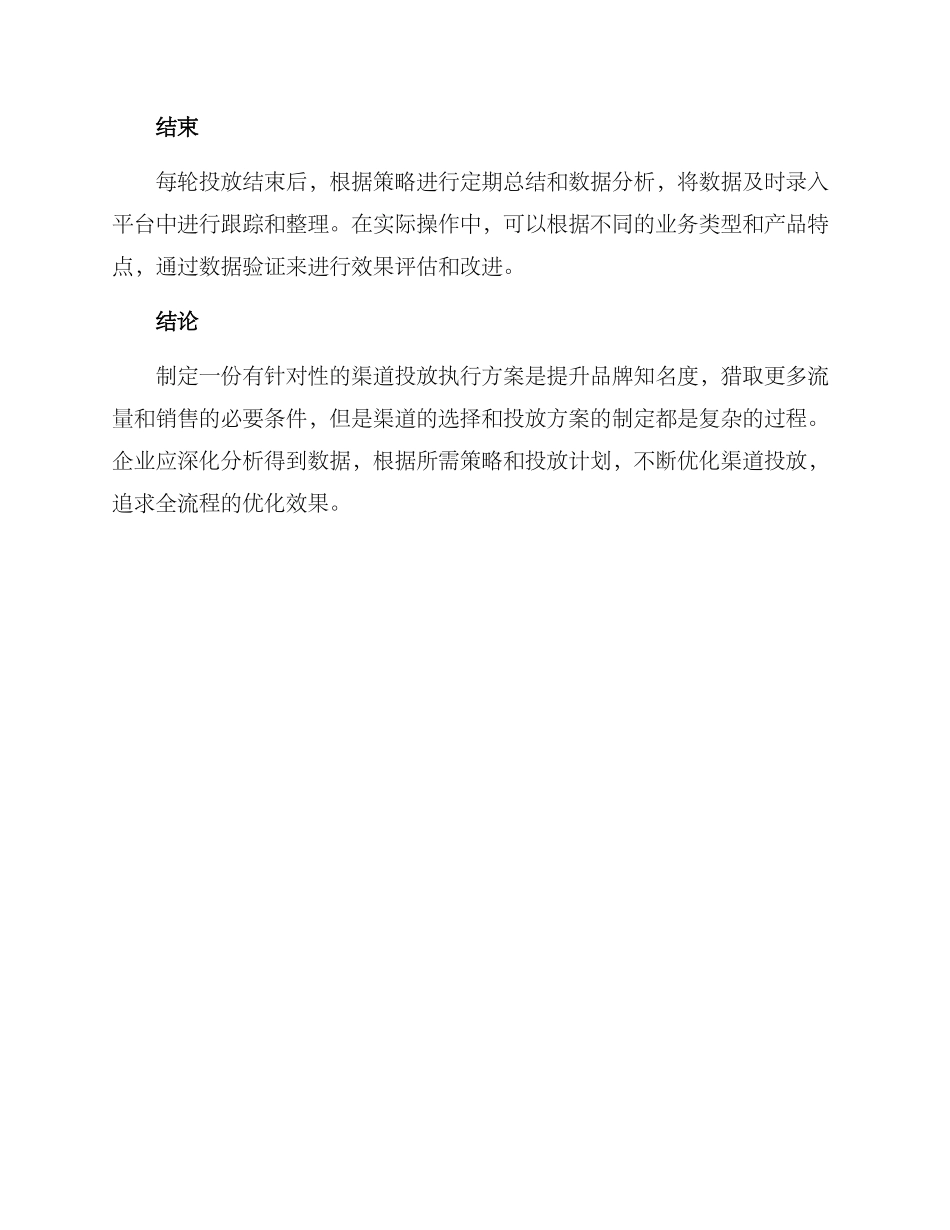 渠道投放执行方案_第3页