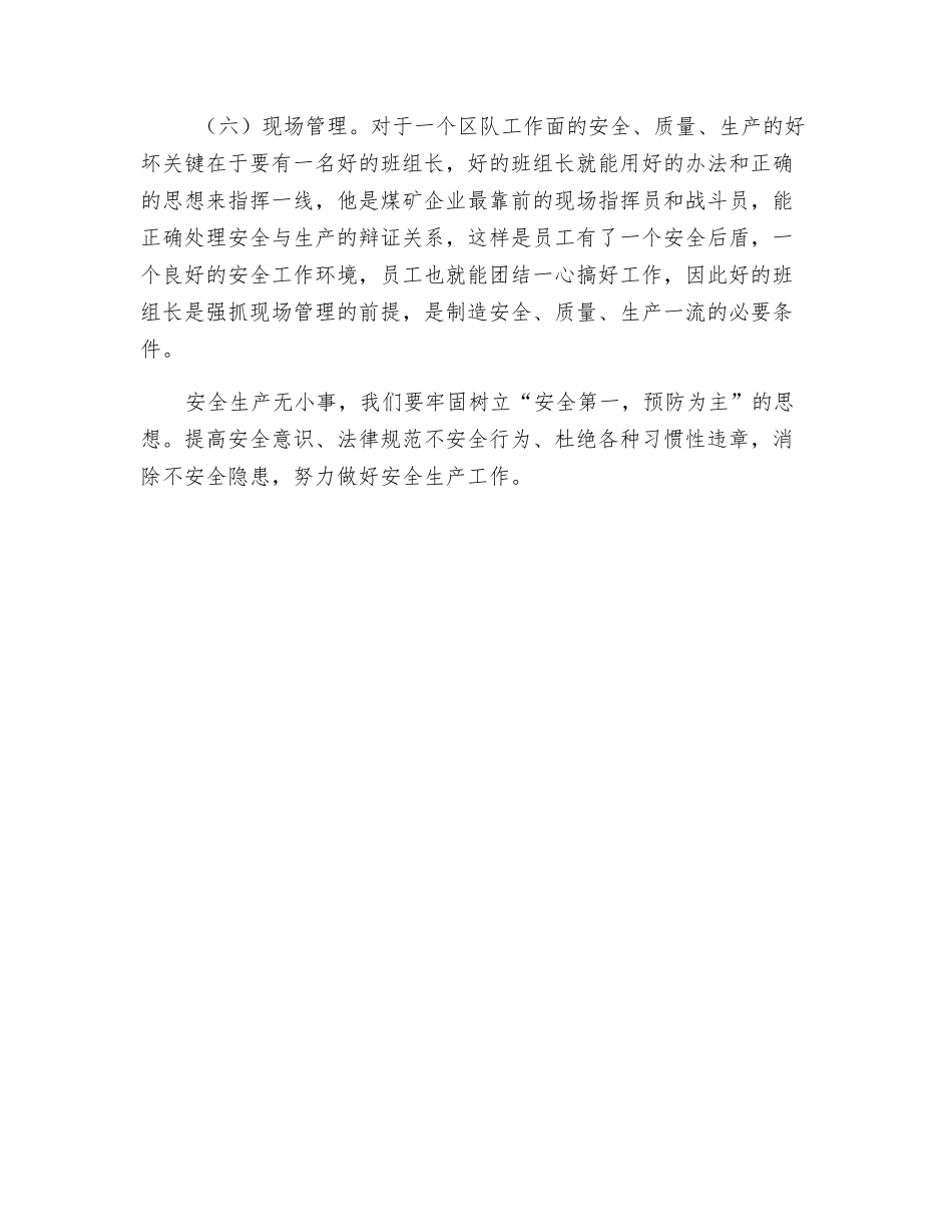 煤矿安全心得_第3页