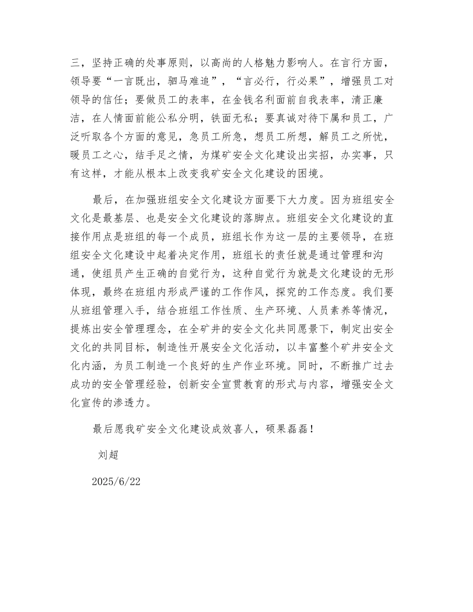 煤矿安全生产体会_第2页