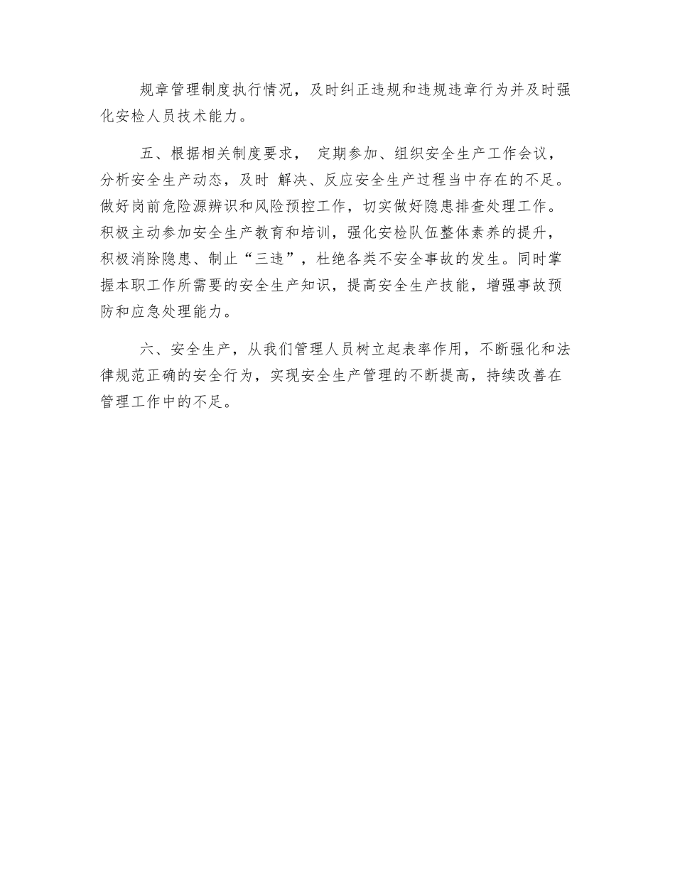 煤矿安检人员安全承诺书_第2页