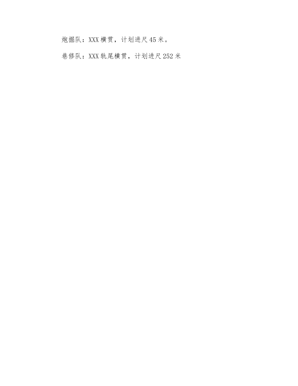 煤矿月度工作总结_第2页