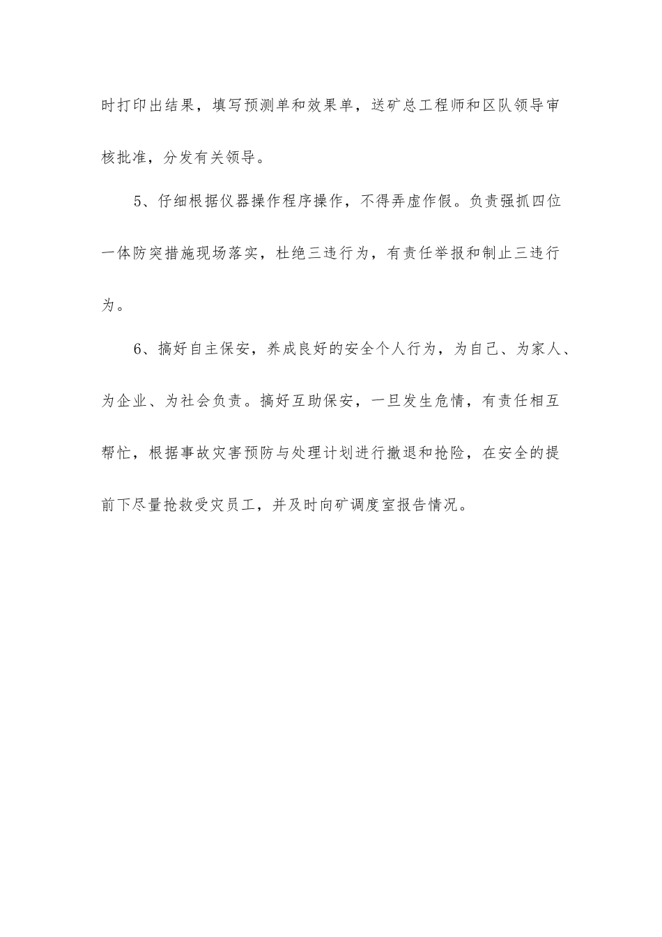 煤矿防突工安全生产责任制_第2页