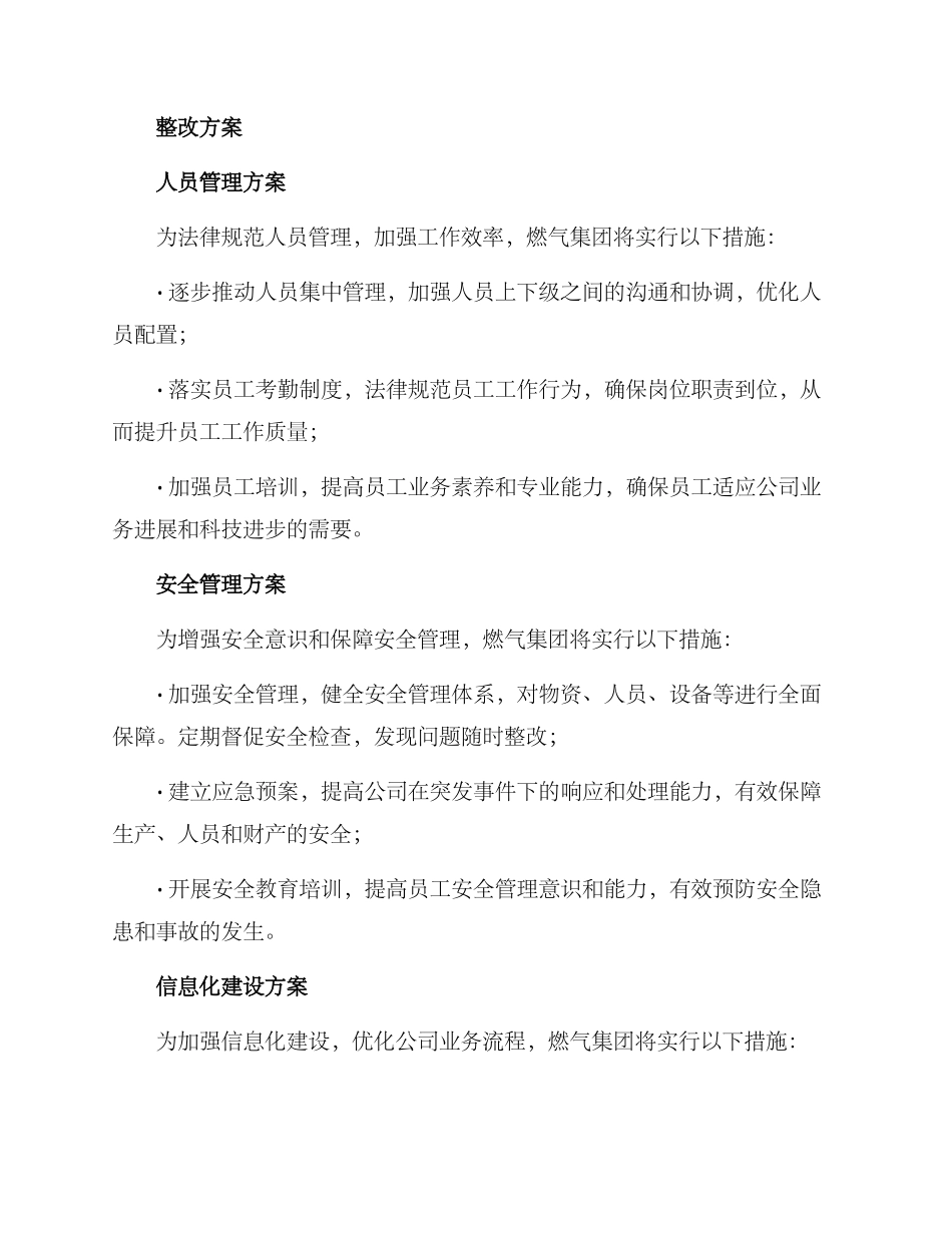 燃气集团整改方案_第2页