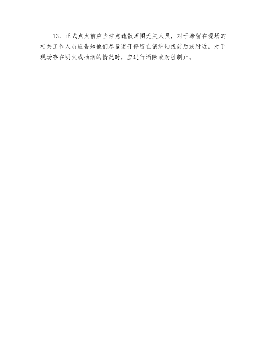 燃烧器调试安全注意事项_第3页