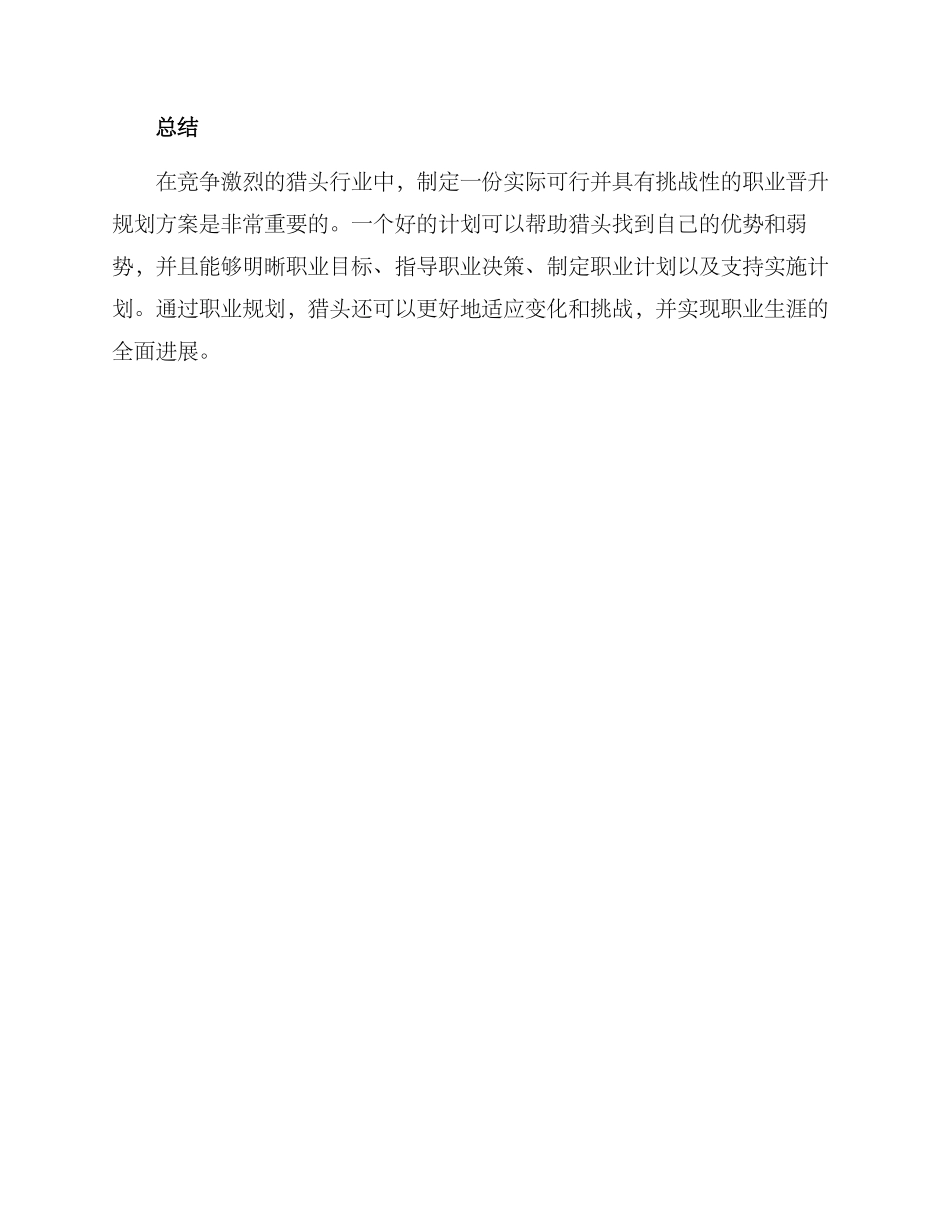猎头晋升规划方案_第3页
