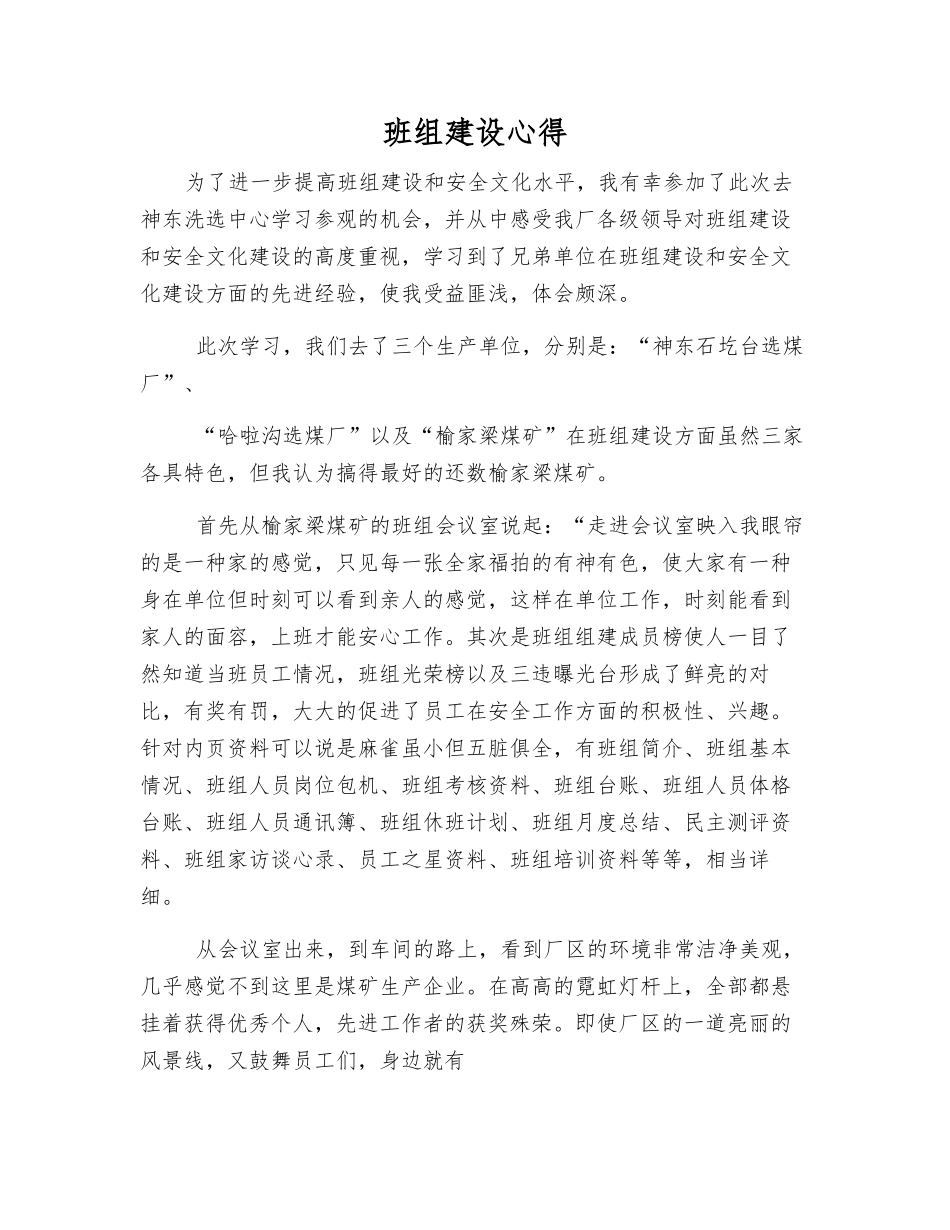 班组建设心得_第1页