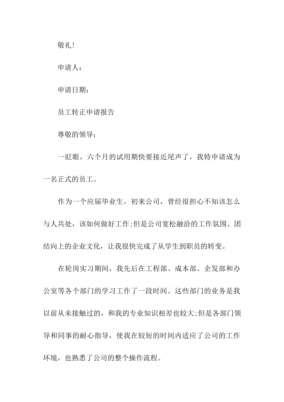 申请报告模板_第2页