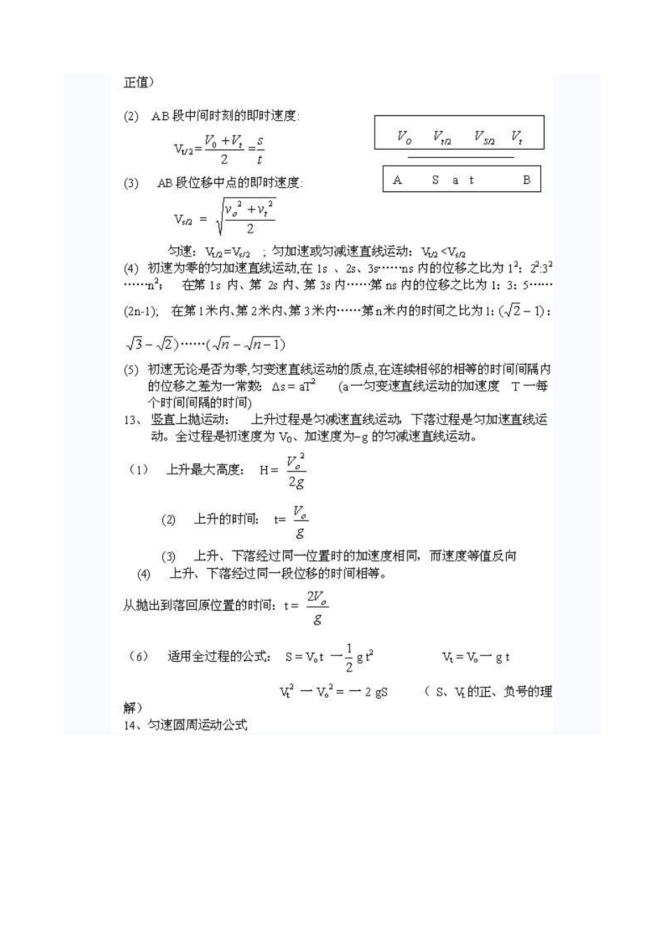 高中物理 公式素材 新人教版_第3页