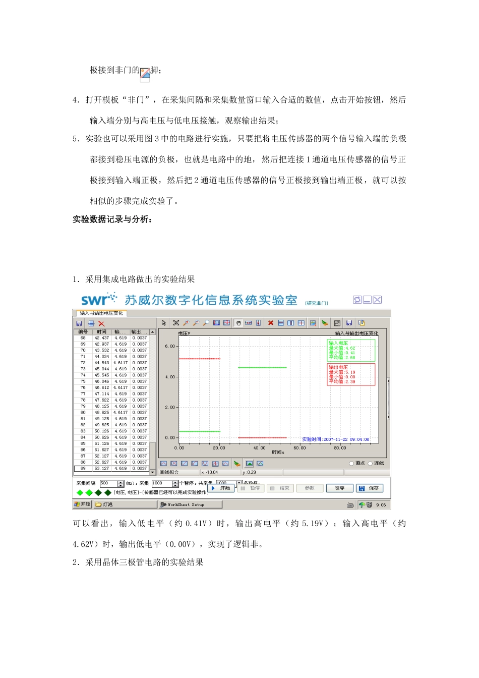 高中物理 数字化电学实验：非门素材 新人教版选修3-1_第3页
