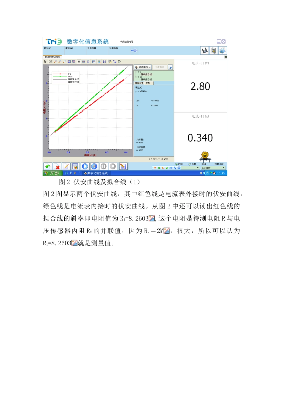 高中物理 数字化电学实验：伏安法测电阻素材 新人教版选修3-1_第2页