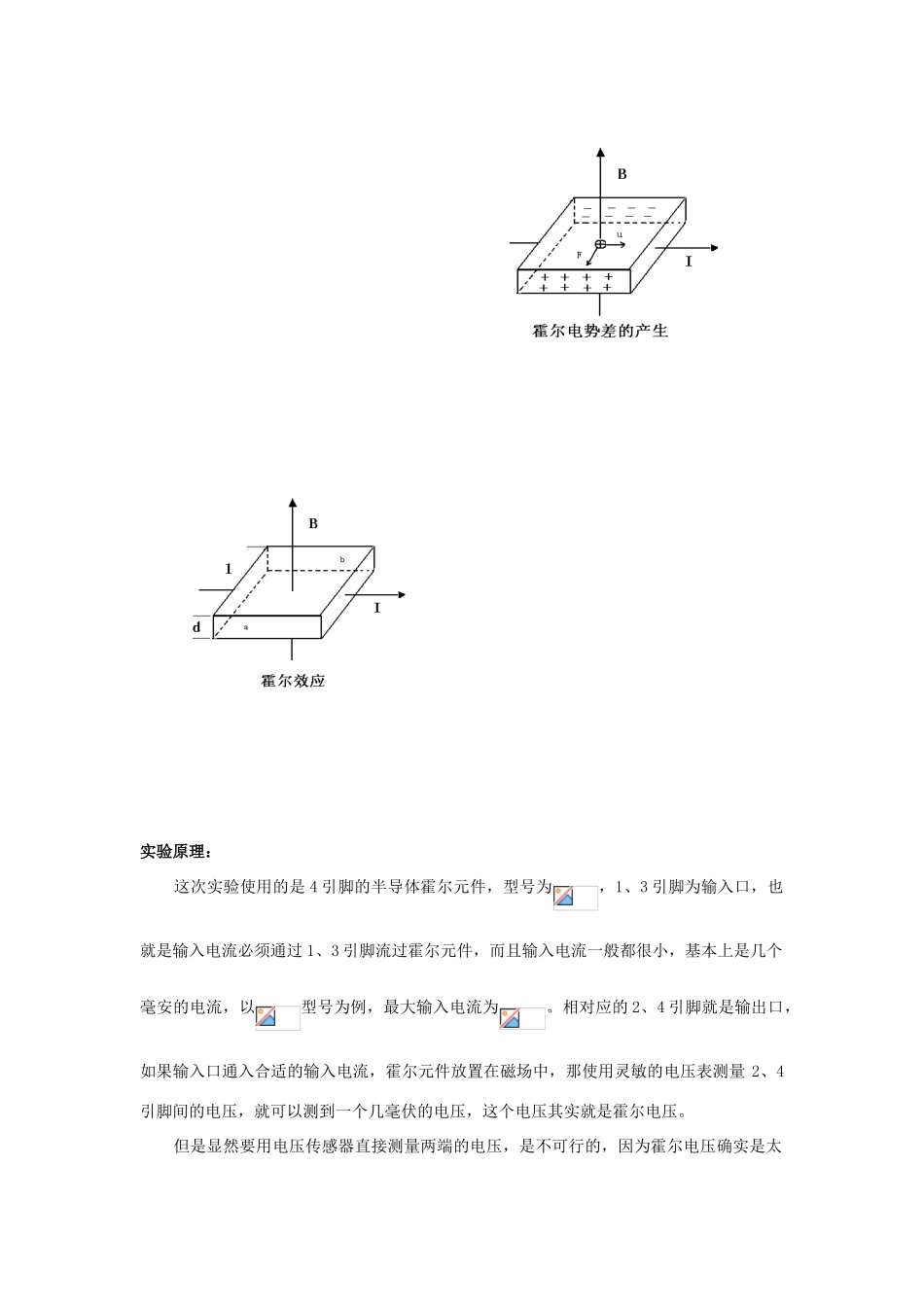 高中物理 数字化电学实验：霍尔效应素材 新人教版选修3-1_第2页