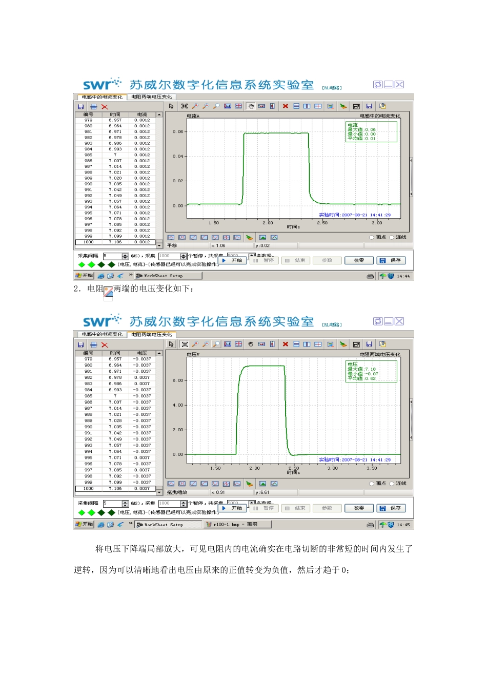 高中物理 数字化电学实验：自感现象素材 新人教版选修3-1_第2页