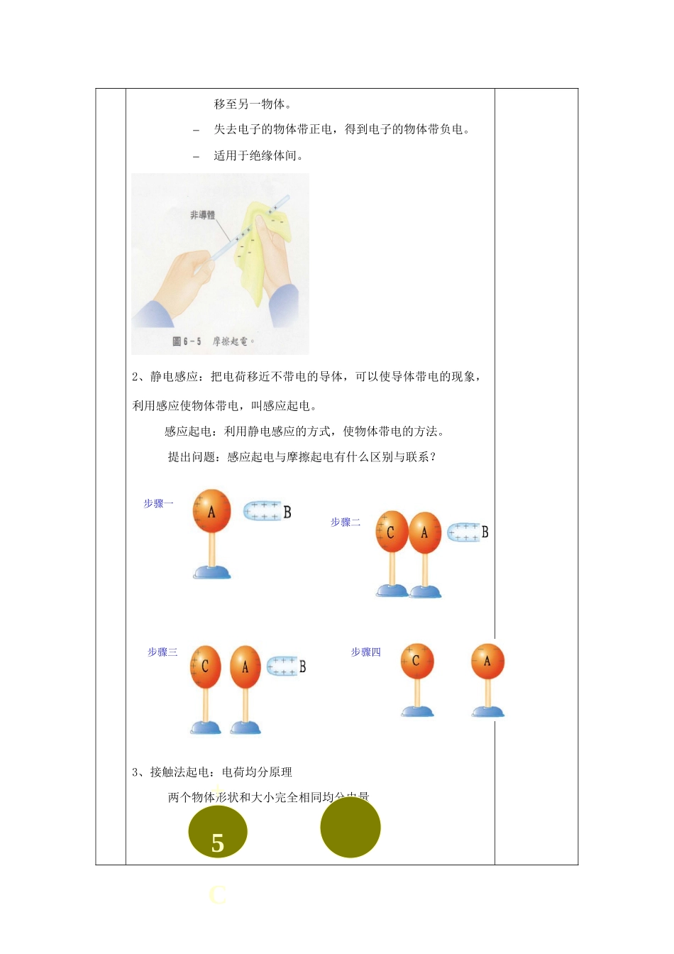 高中物理 第一节认识静电教案2 广东版_第2页