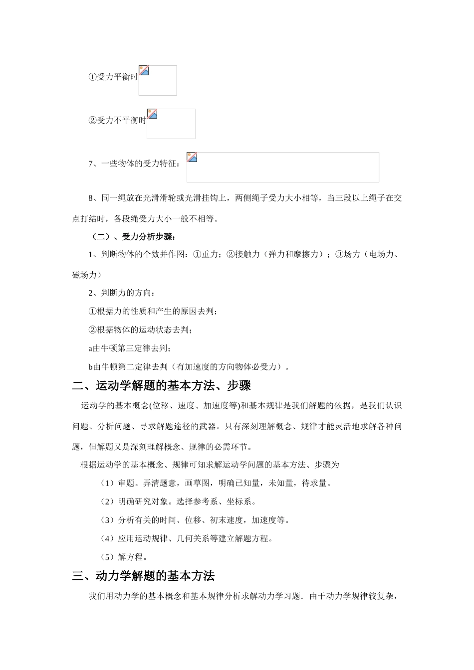 高中物理 解题方法素材_第3页