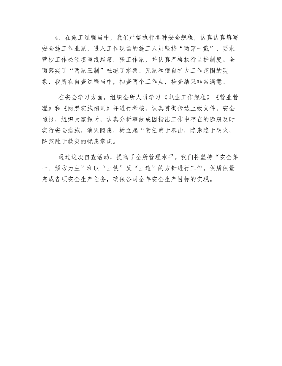 电力安全自查报告_第2页