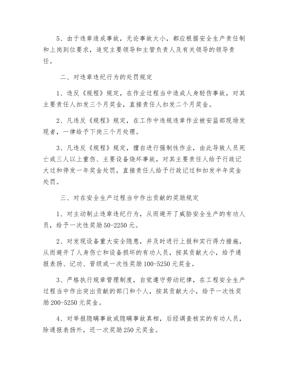 电力工程安全生产奖罚规定_第2页