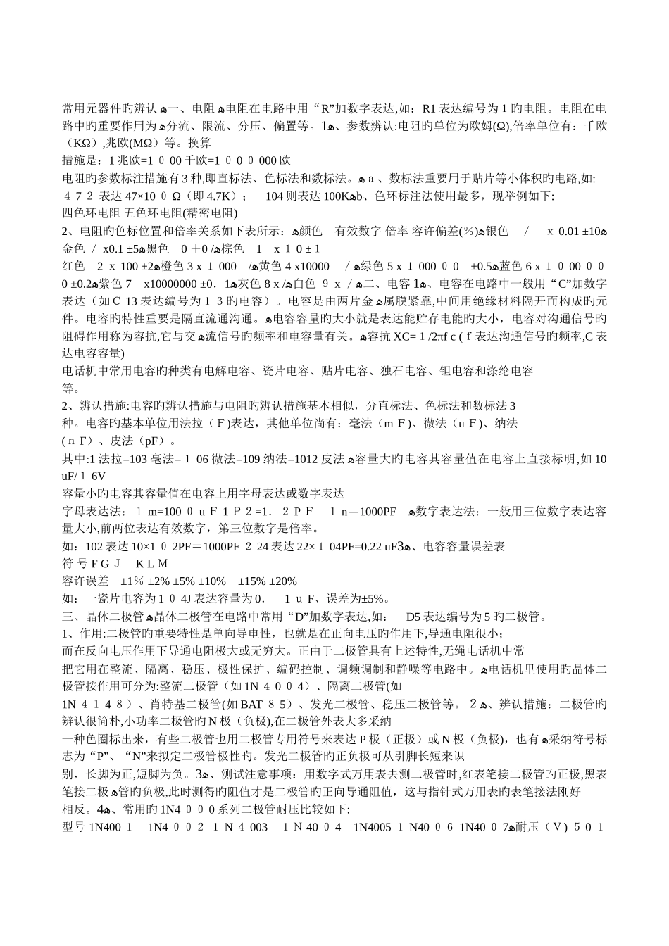 电子元件标识_第1页