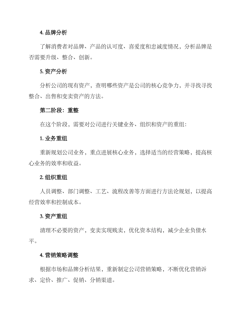 破产公司规划方案_第2页