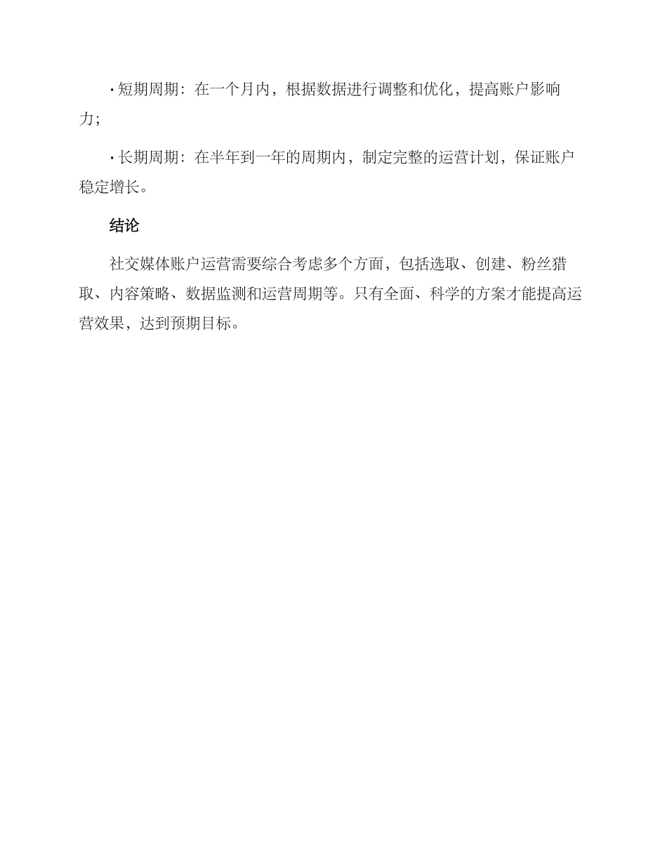 社交媒体账户运营方案_第3页
