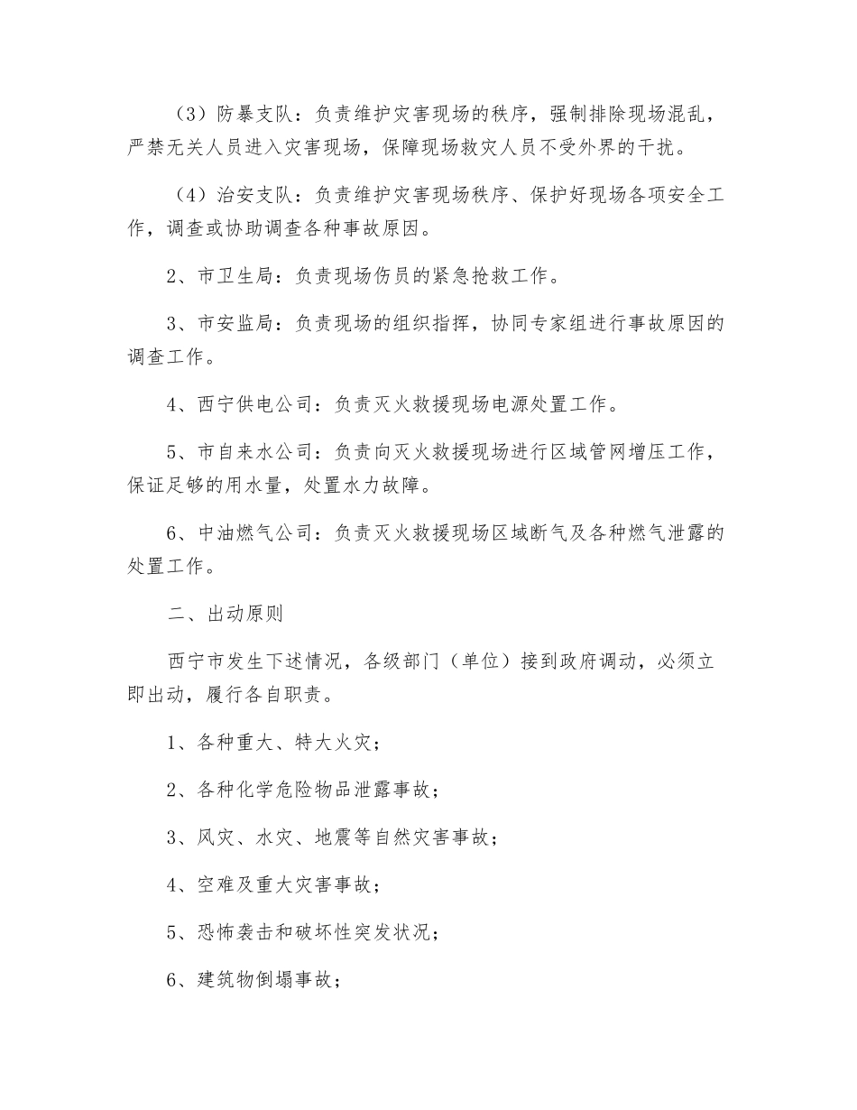 社会灭火抢险救援应急预案_第2页