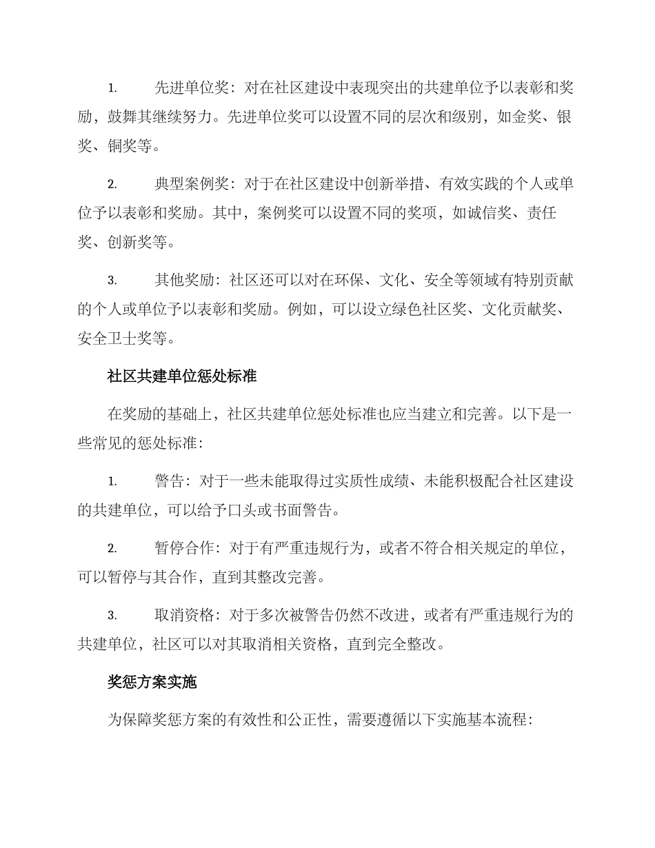 社区共建单位奖惩方案_第2页
