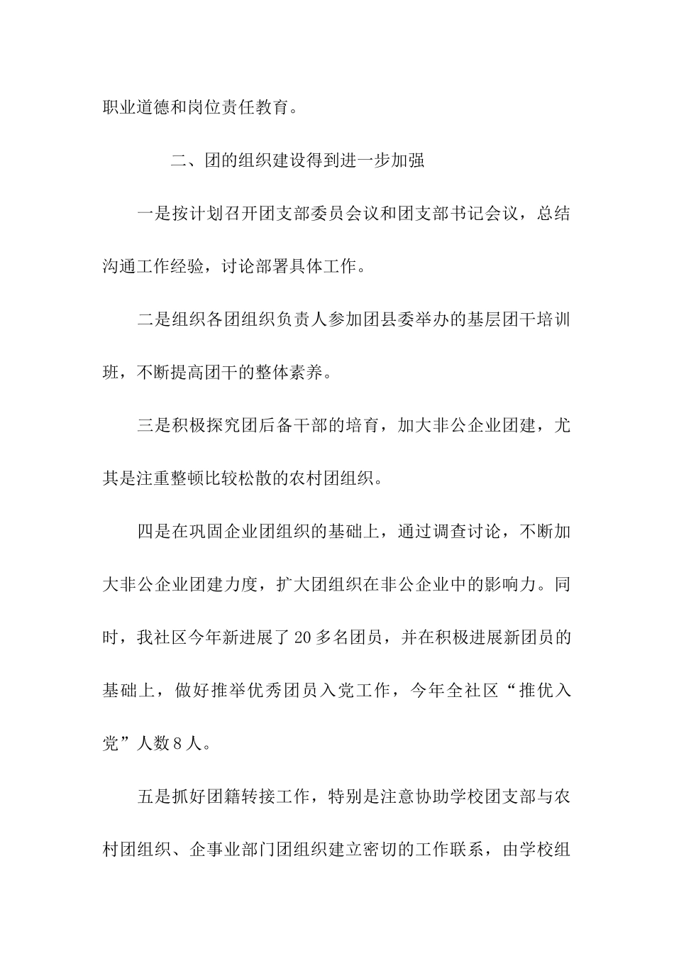 社区团支部年终工作总结_第3页