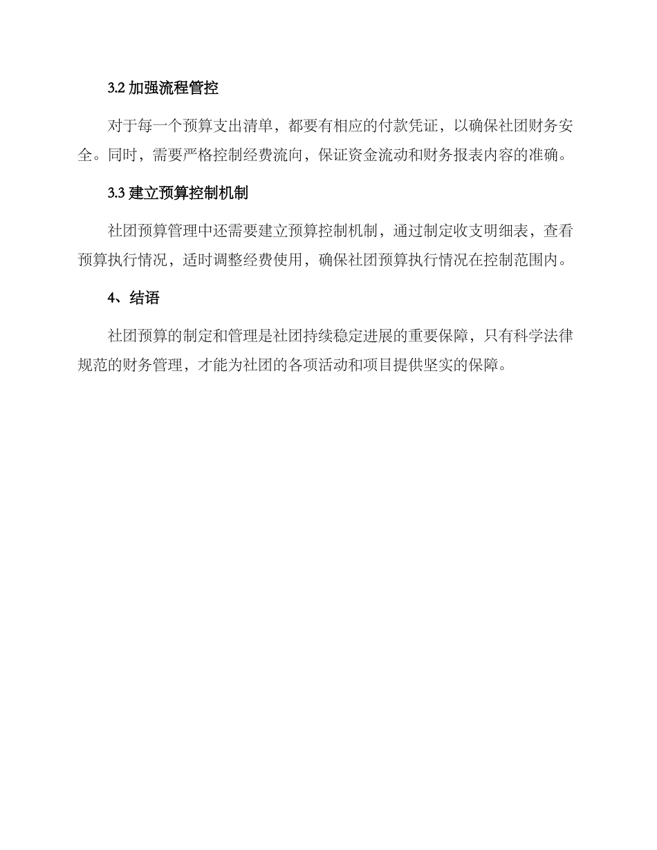 社团运行预算方案_第3页
