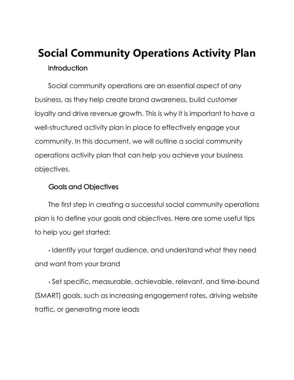 社群运营活动方案英文_第1页