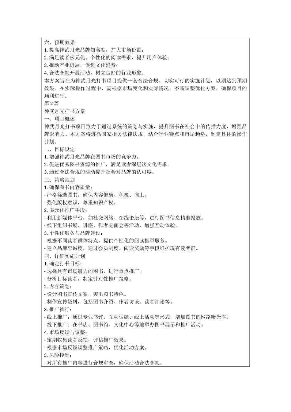 神武月光打书方案_第2页