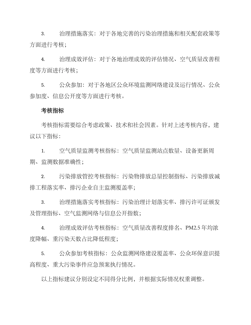 空气治理考核方案_第2页