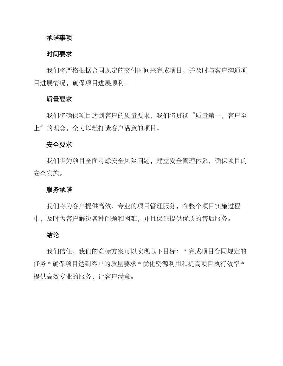 竞标方案及承诺事项_第2页