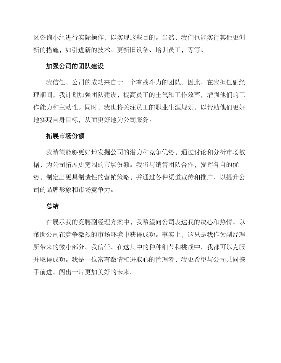 竞聘副经理方案_第2页